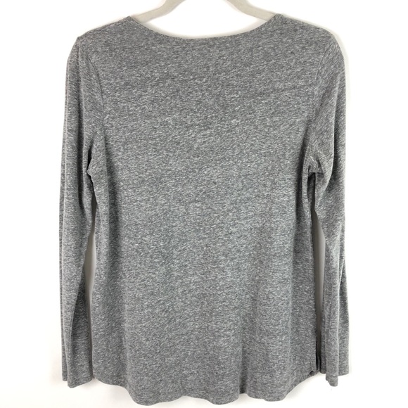 Artisan NY Light Gray Long Sleeve Top Tee Shirt - Picture 2 of 9